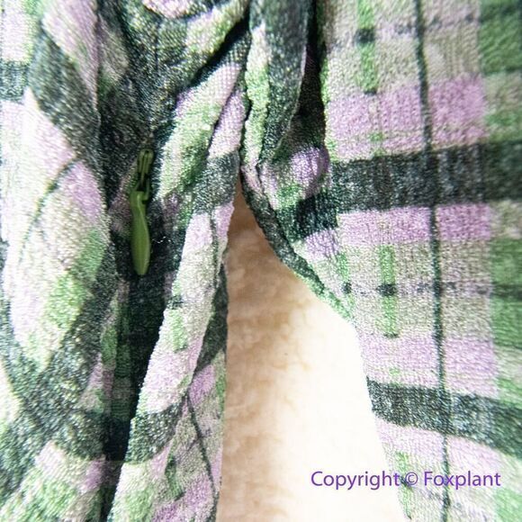 Hutch Pink And Green Plaid Dress, size L - Picture 11 of 16